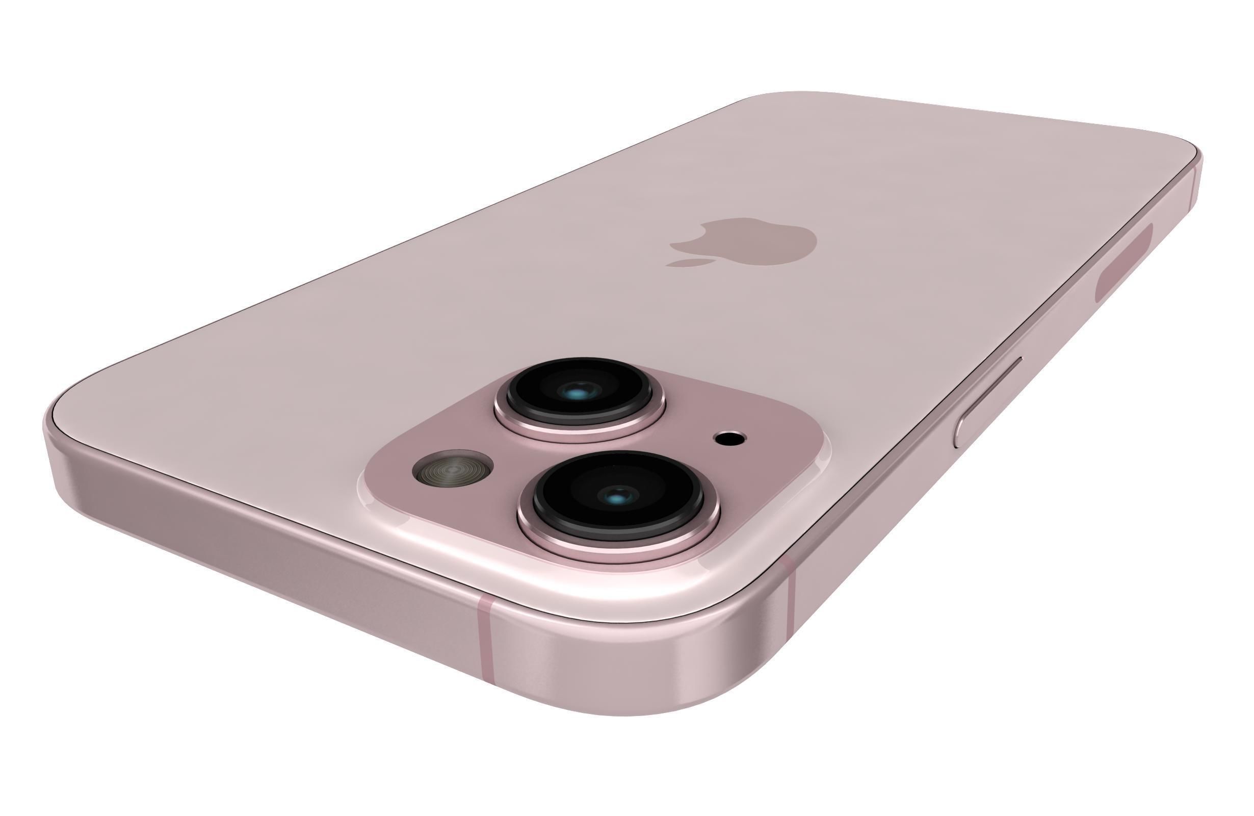 Apple iPhone 15 Pink 3D model_15