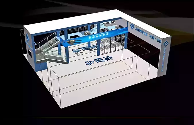 Exhibition - Area - 15X15-3DMAX2012-01
