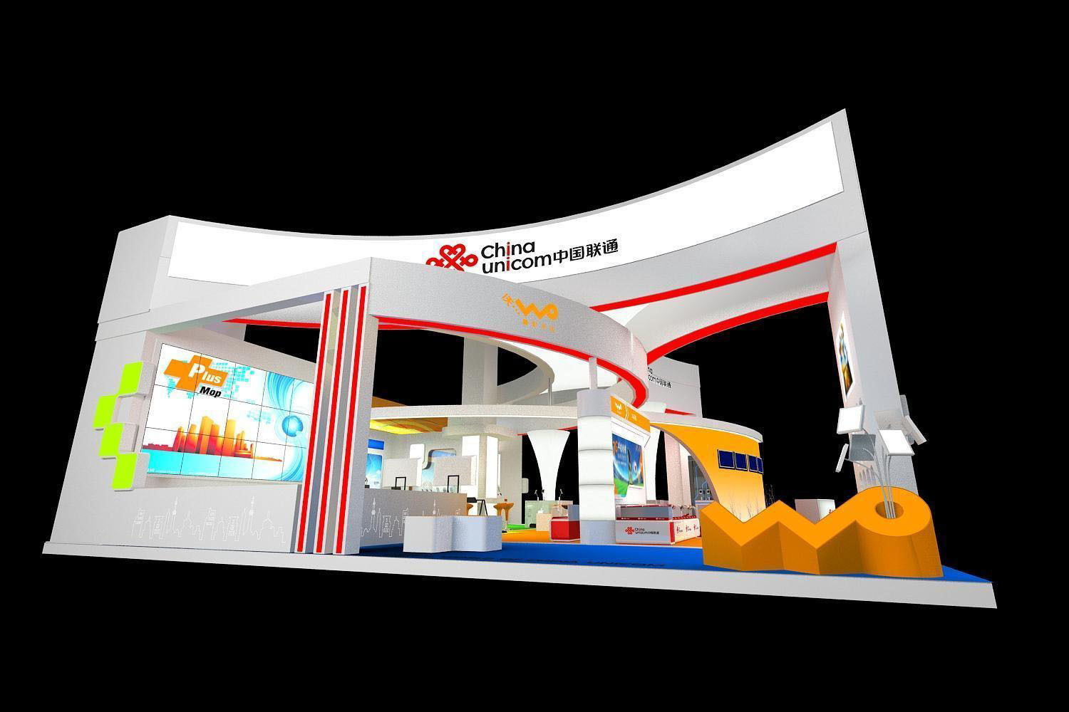 Exhibition - Area - 15X18-3DMAX2009-04 3D model_6