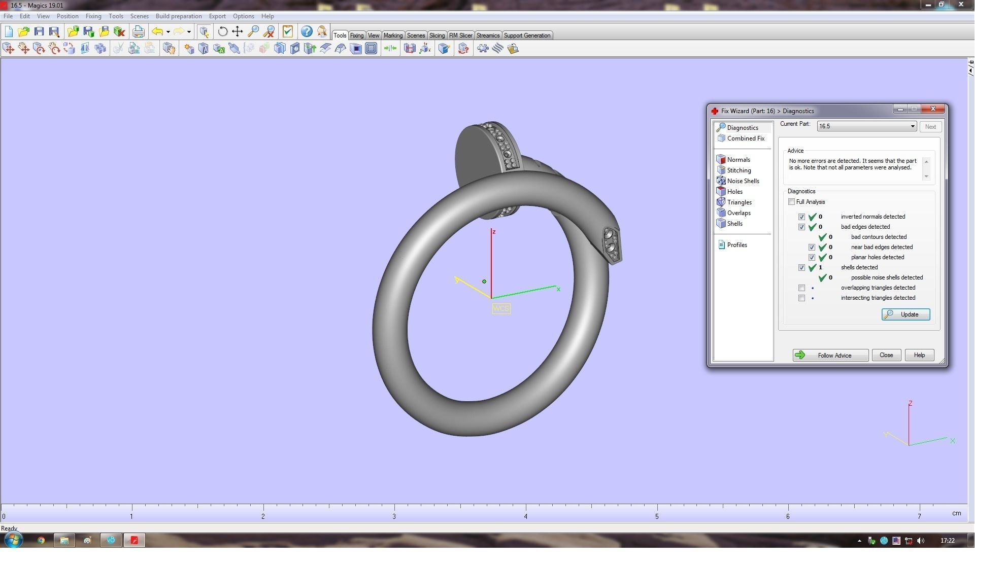 Nail Ring 16 5 mm 3D print model_7