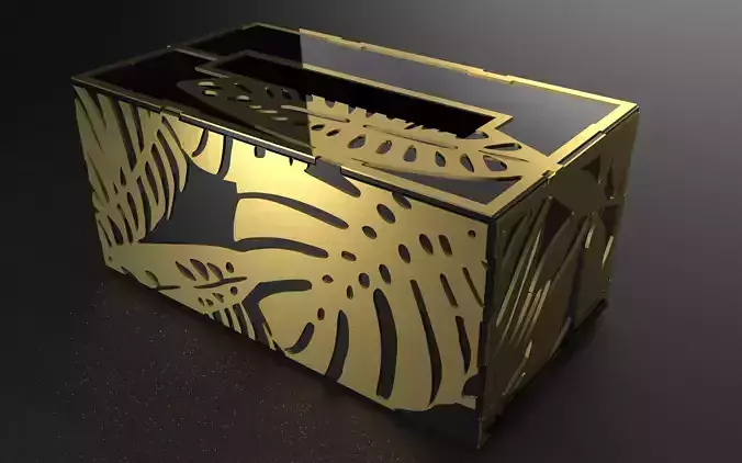 tissue box Free 3D model
