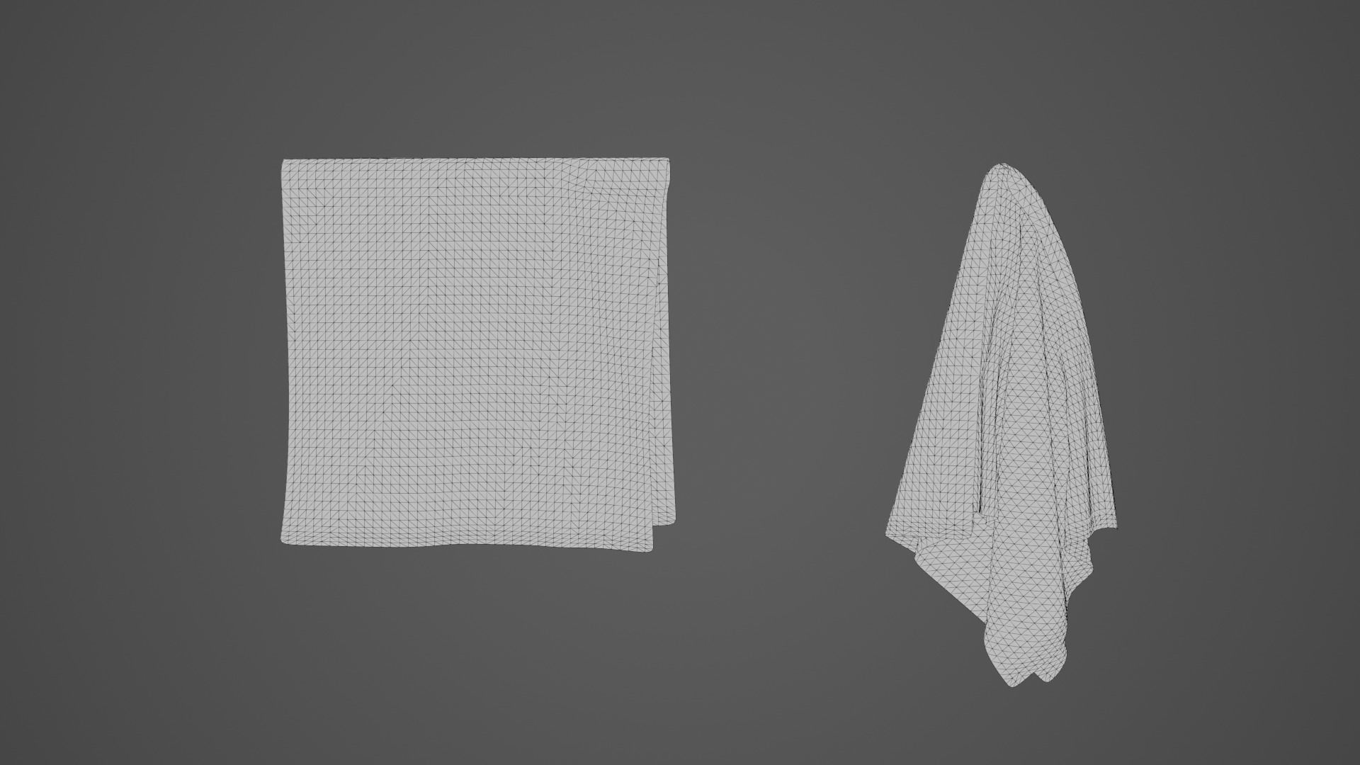 Beach Towel Pack 01 Low-poly 3D model_16
