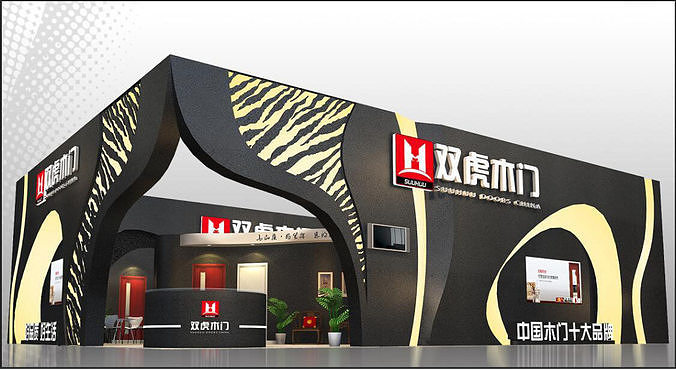 Exhibition - Area - 16X12-3DMAX2009-08 3D model