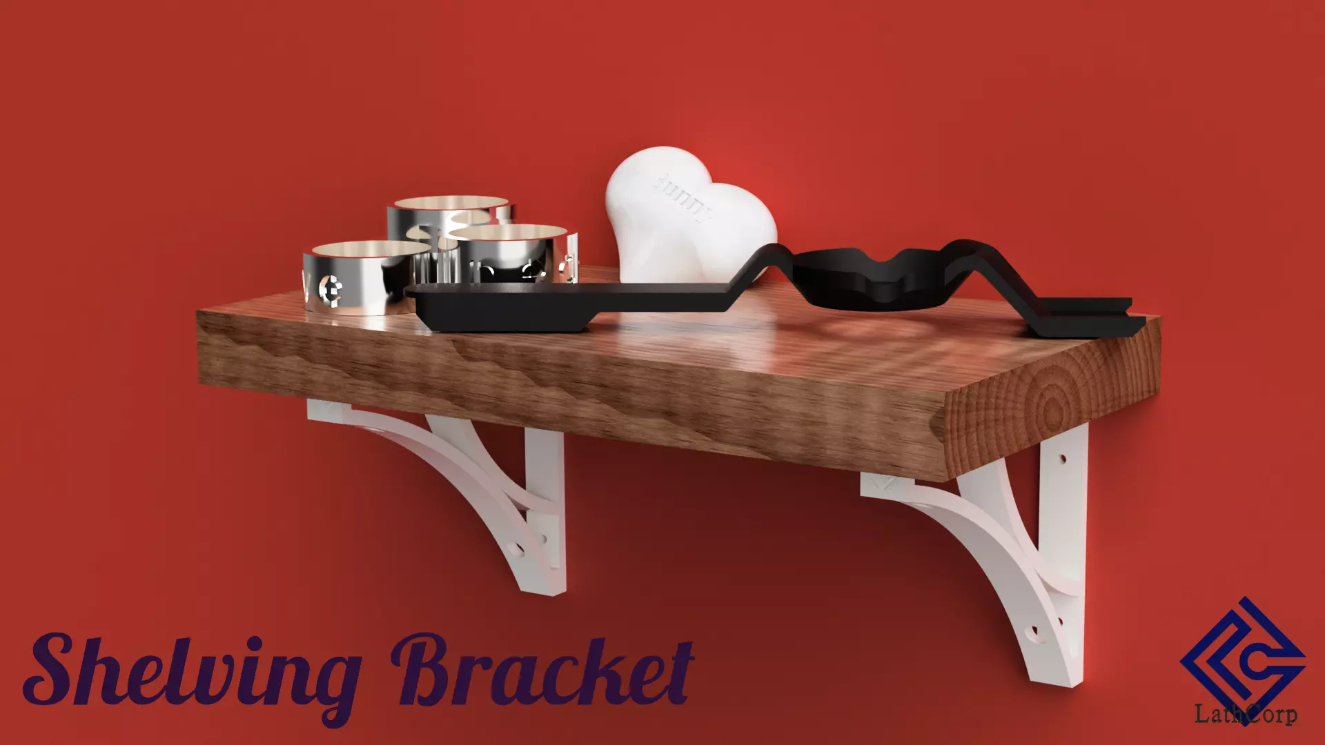 Shelving Bracket 3D print model