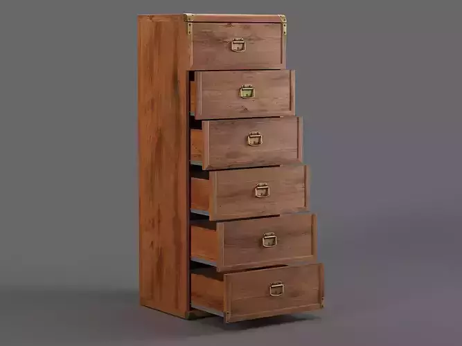 Indiana Dresser 02  3D model