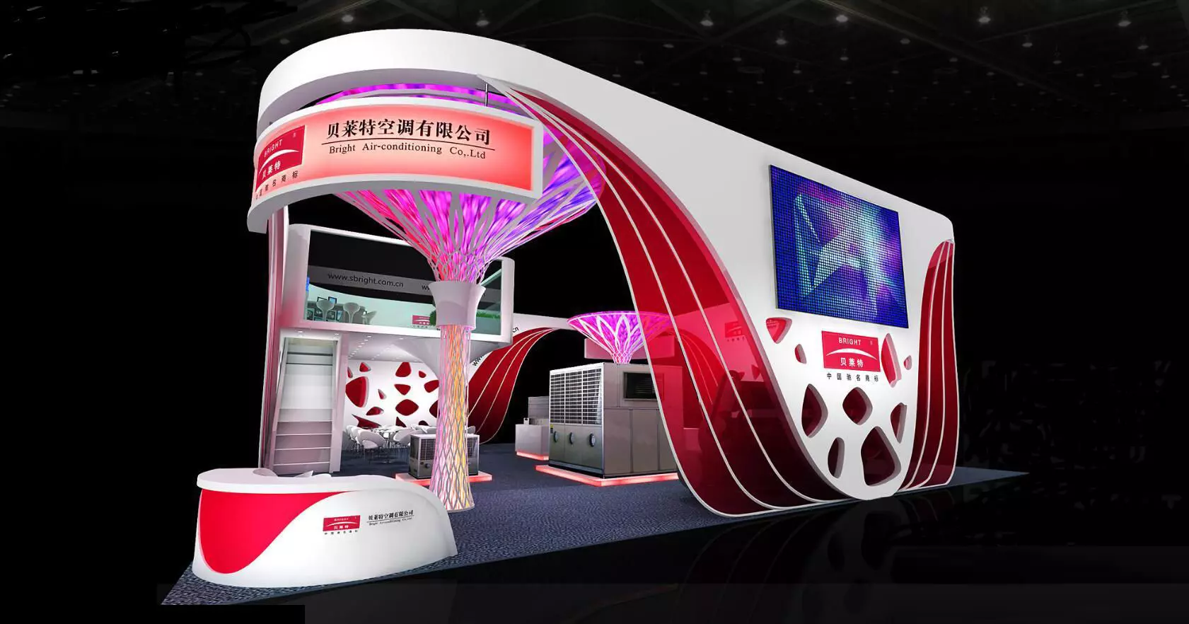 Exhibition - Area - 16X16-3DMAX2009-02 3D model_0