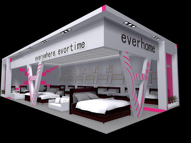 Exhibition - Area - 17X8-3DMAX2009-03 3D model