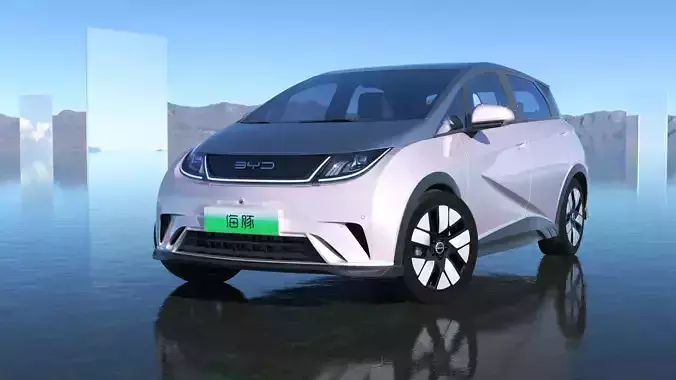 BYD Dolphin EV 2023 With interior 