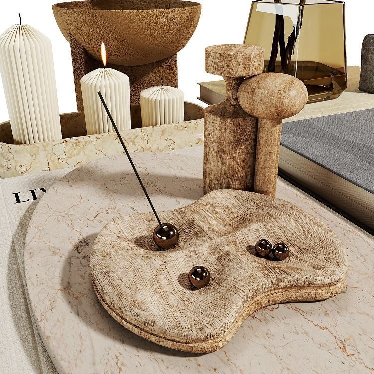 Decorative set 005 Free 3D model_4