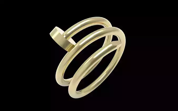 Nail Double  Ring 16 5 mm
