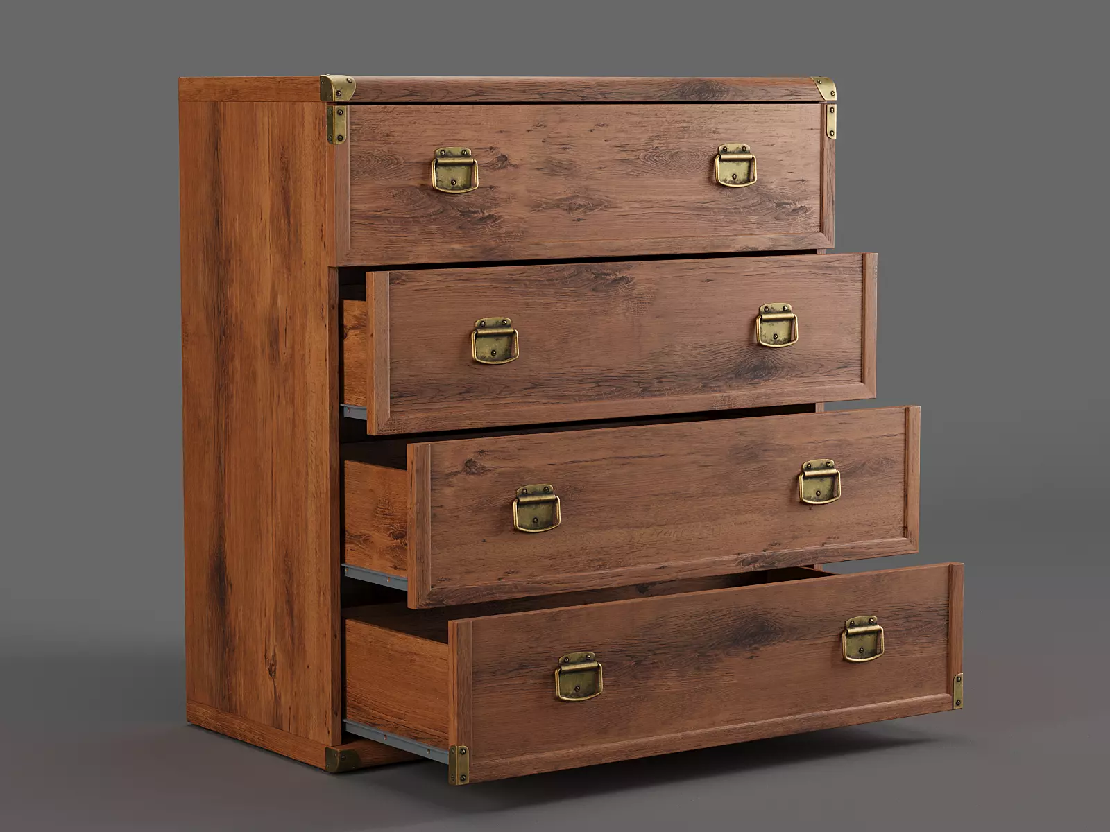 Indiana Dresser 03 3D model