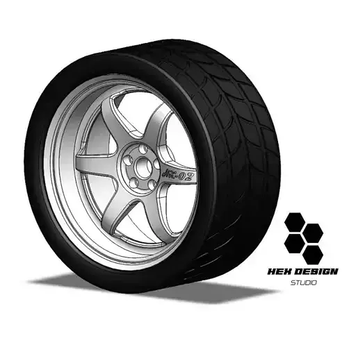 HX-02 wheels for modeler