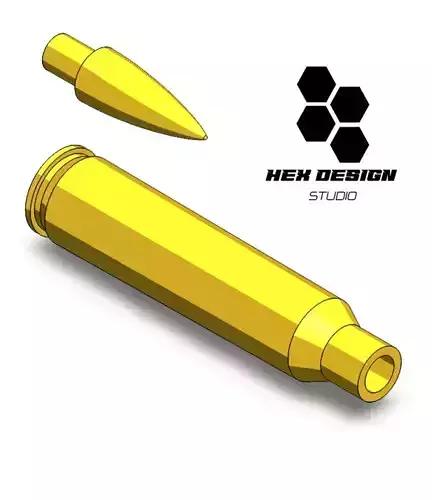 bullet for modeler 3D print model