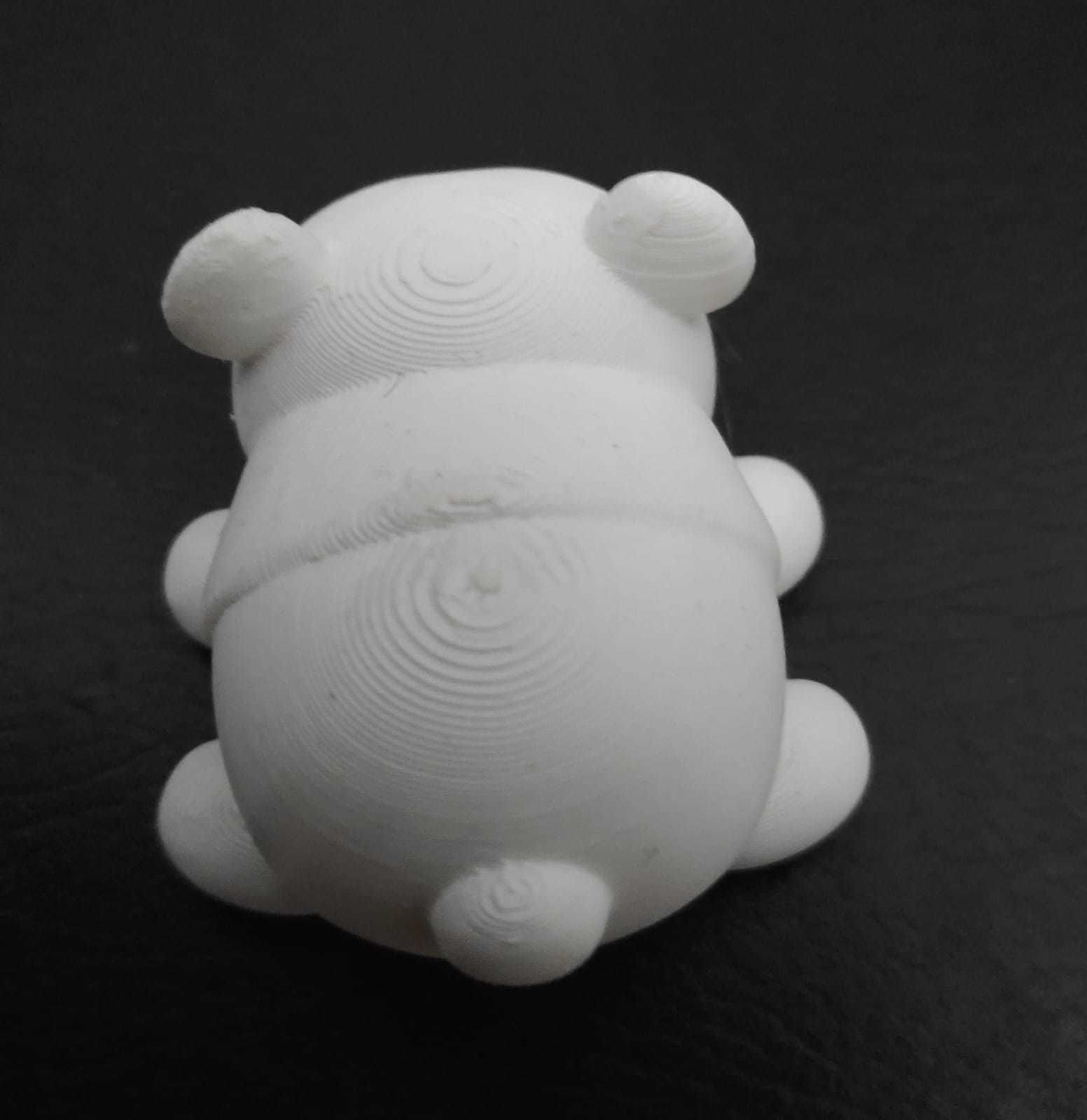 Lying Cute Panda 3D print model_10