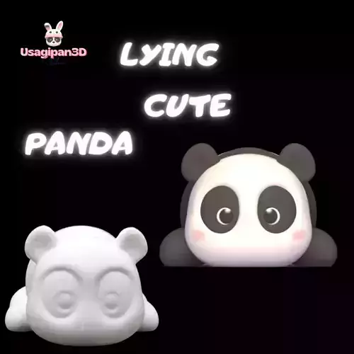 Lying Cute Panda