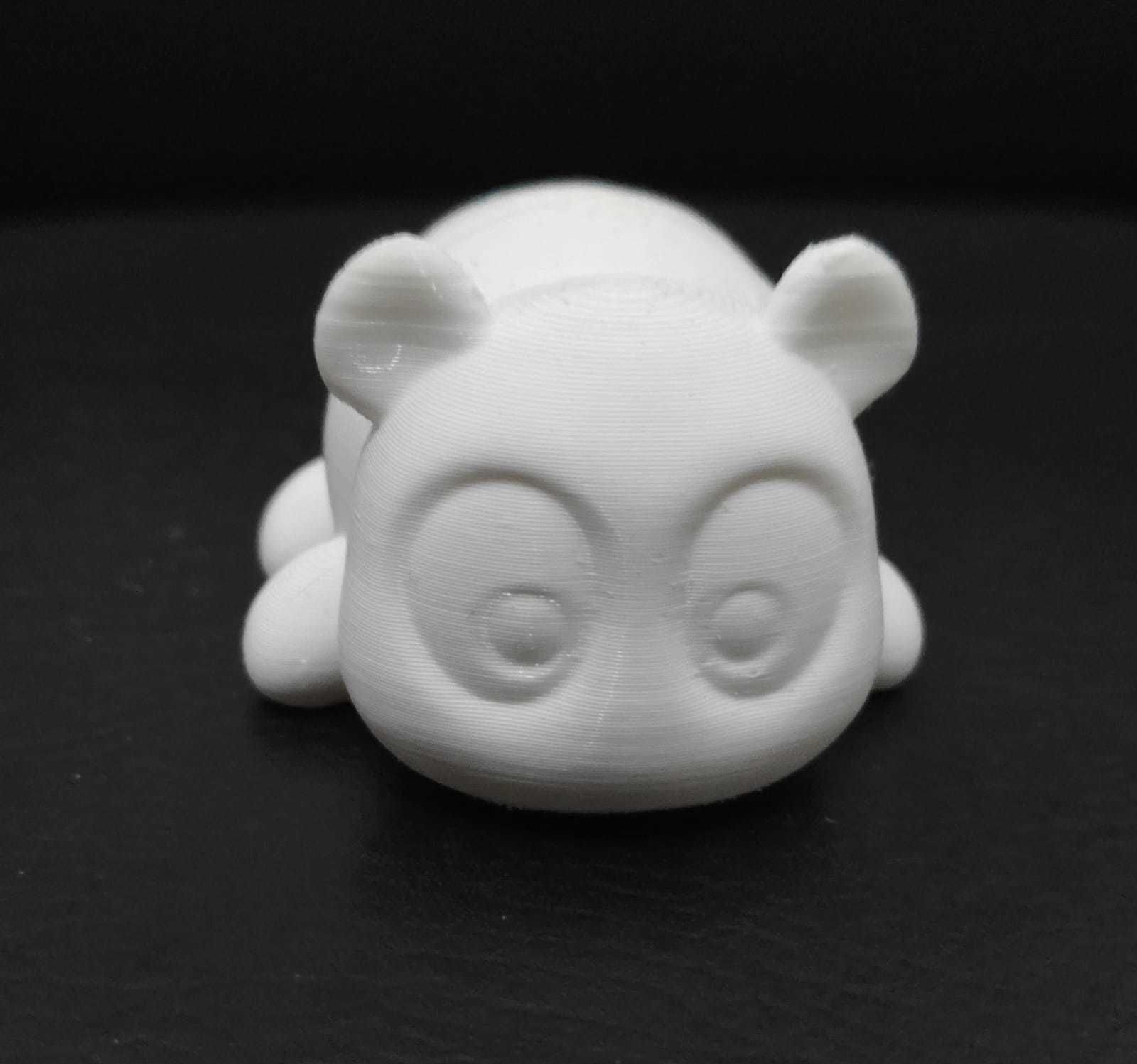 Lying Cute Panda 3D print model_14