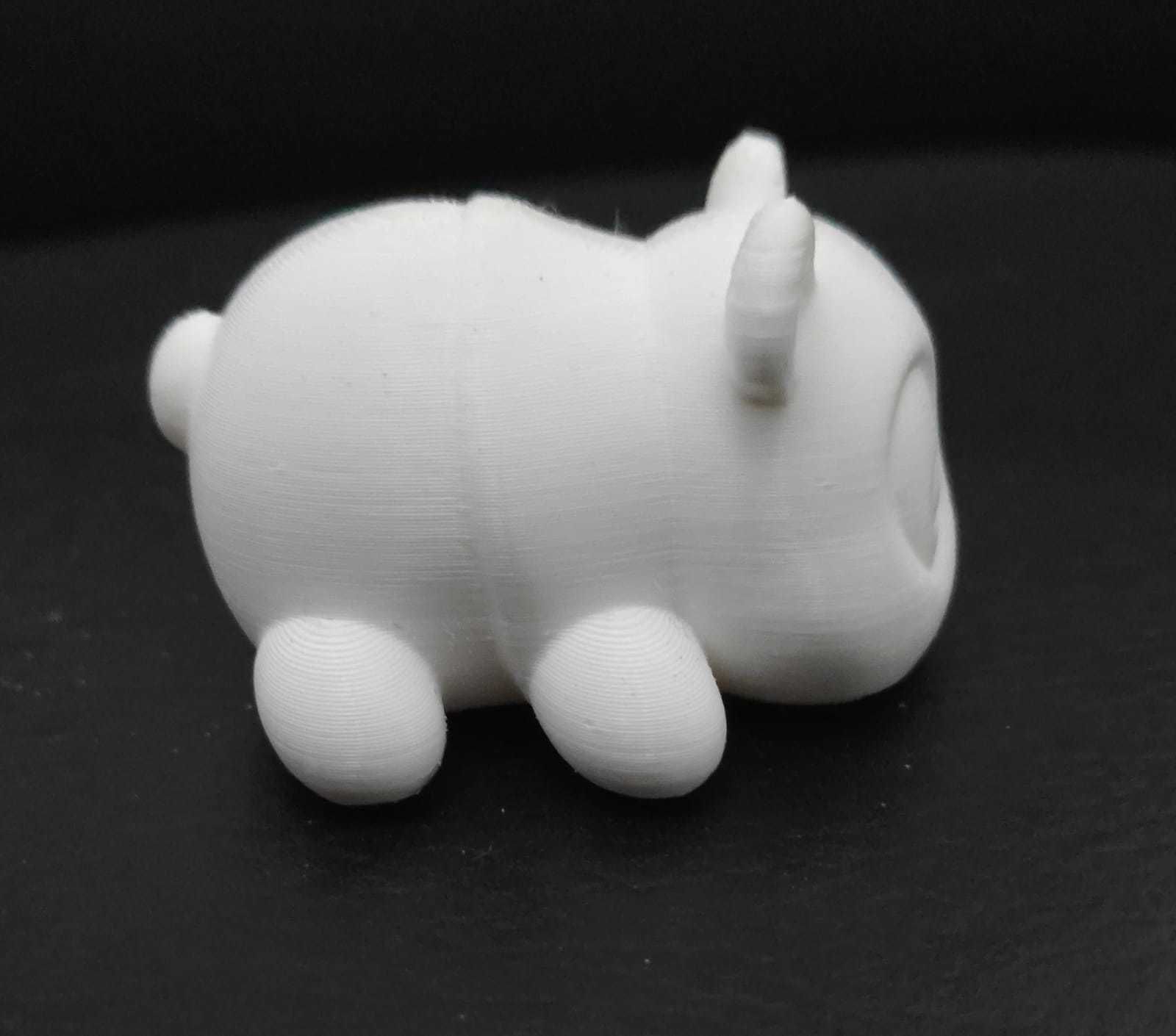 Lying Cute Panda 3D print model_12