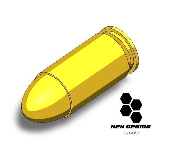 ACP ammo for modeler 3D print model_2