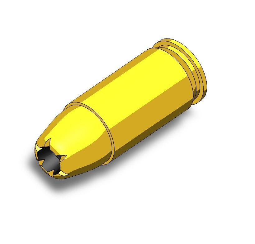 ACP ammo for modeler 3D print model_3