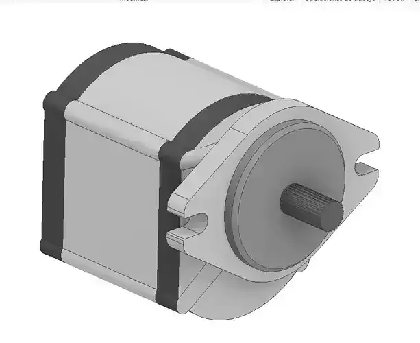 HYDRAULIC GEAR PUMPS AND MOTORS PLM30-38 CASAPPA  3D model