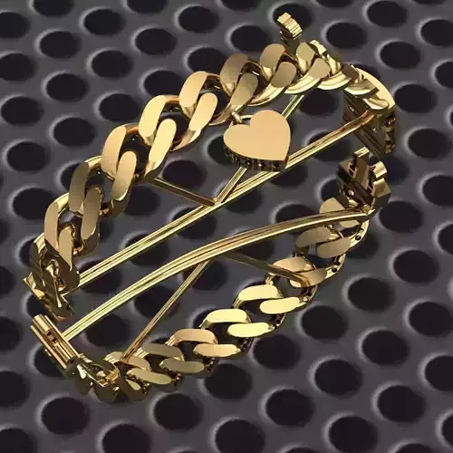 10 MM CUBAN LINK CHAIN FOR BRACELET