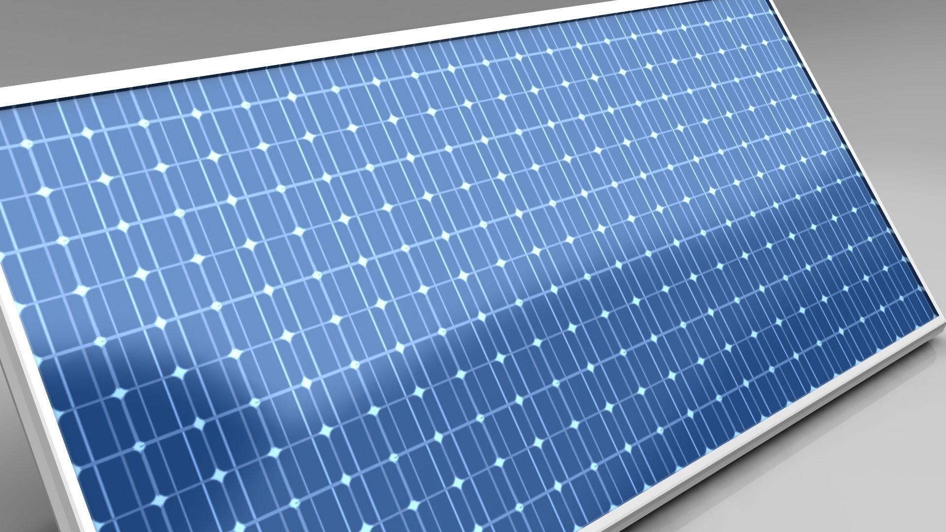 Solar Panel 3D model_8