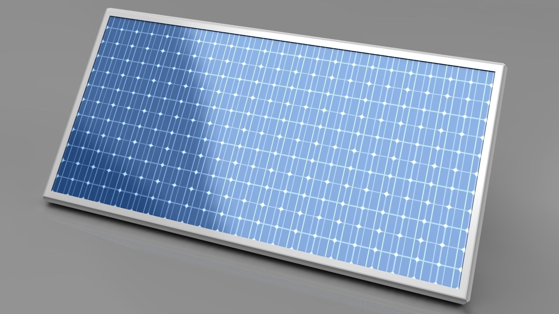 Solar Panel 3D model_3