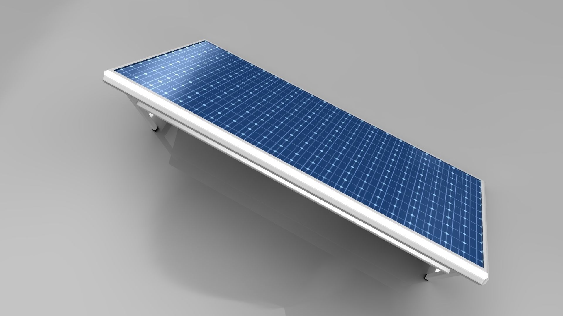 Solar Panel 3D model_6