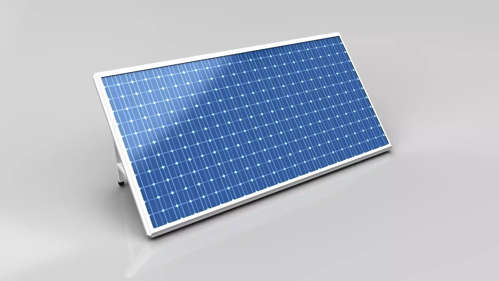Solar Panel 3D model_0