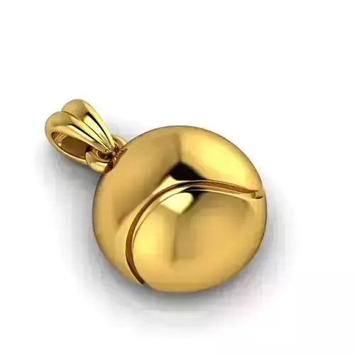 Tennis Ball Necklace Hollow player Graduation charmGift