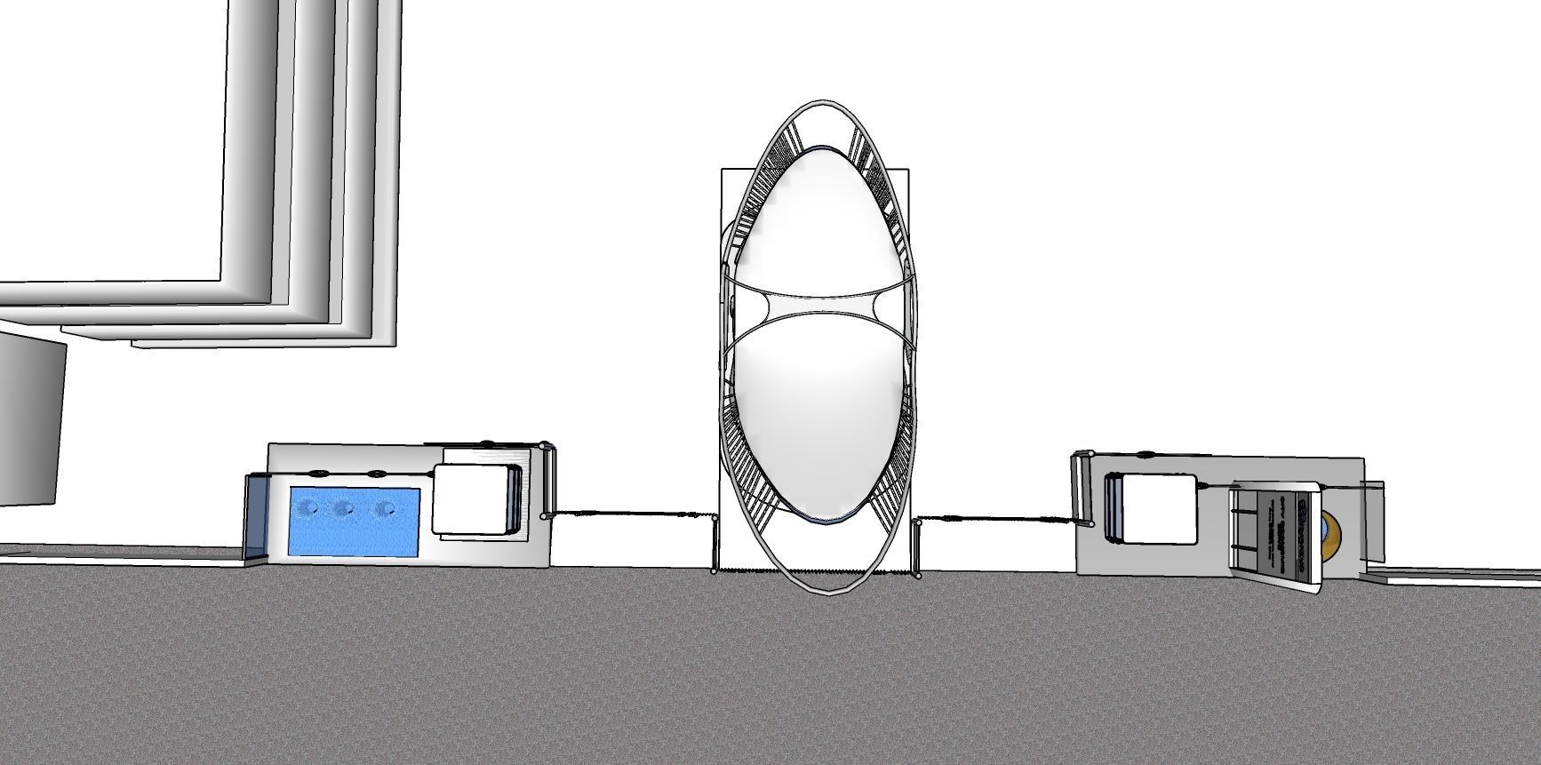 Entrance Gate 3D model_3
