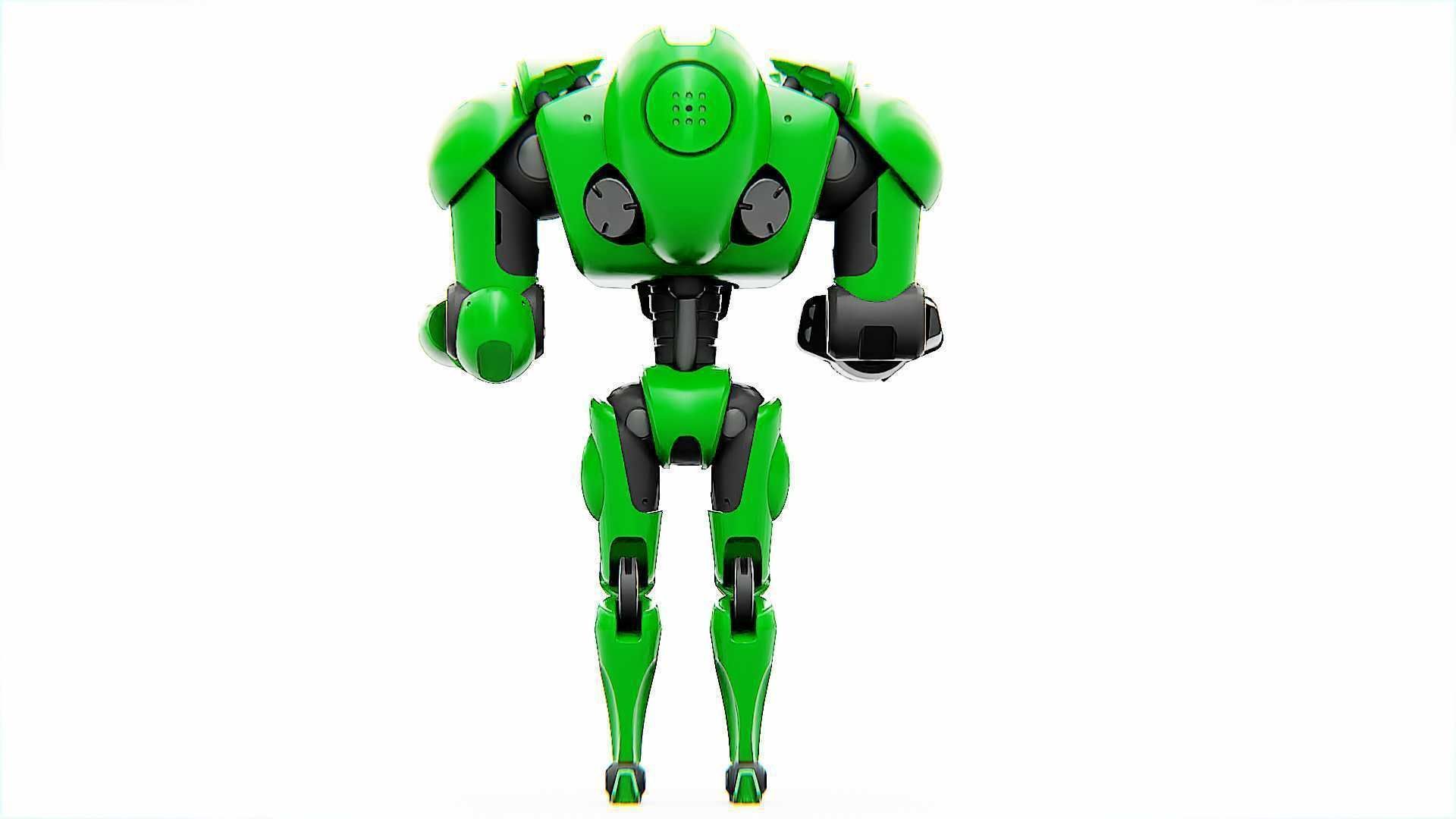 BATTLE DROID OSTRADAM   RIGGED 3D model_22