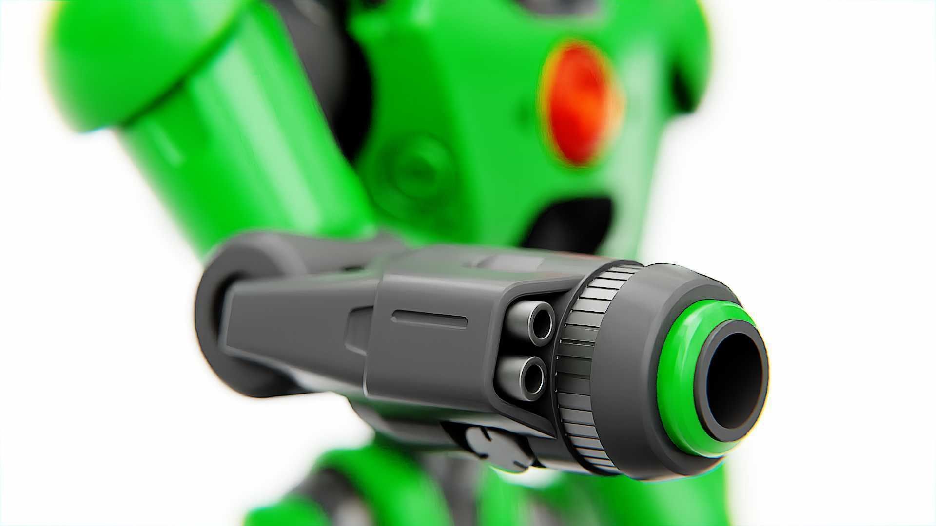 BATTLE DROID OSTRADAM   RIGGED 3D model_20