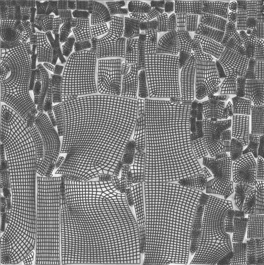 Human Skull Low-poly 3D model_11