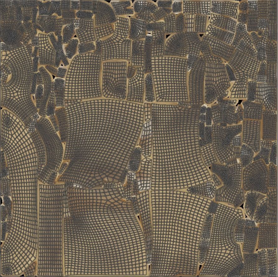 Human Skull Low-poly 3D model_9