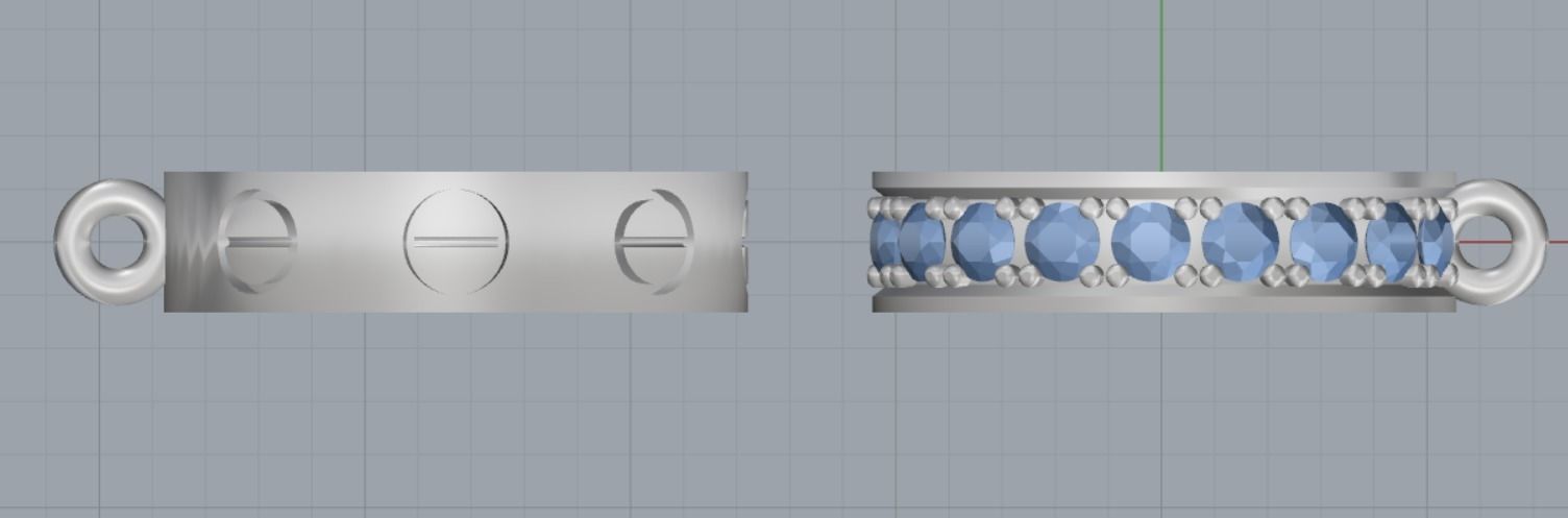 pendant 3D print model_14