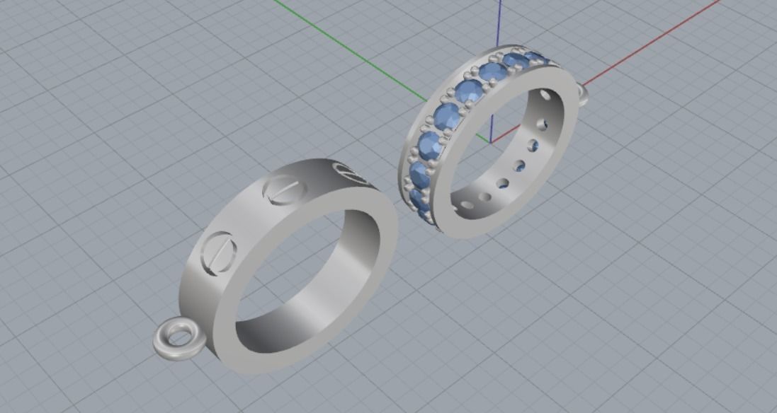 pendant 3D print model_10