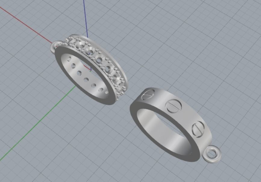 pendant 3D print model_7
