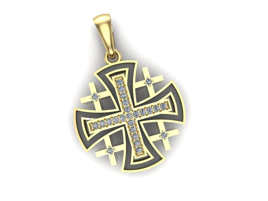 Cross 3D print model_4