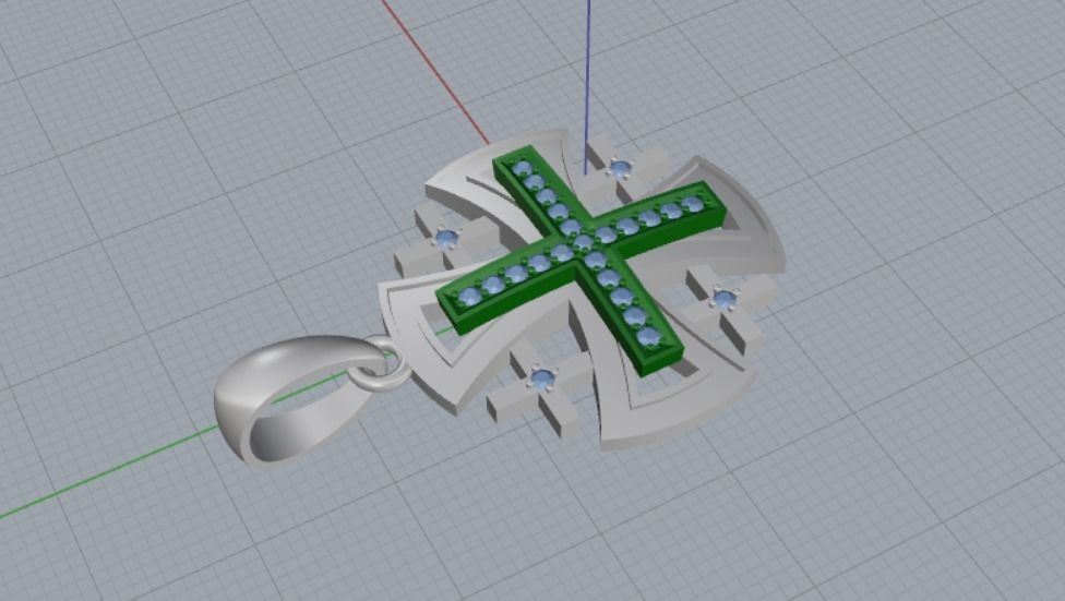 Cross 3D print model_15