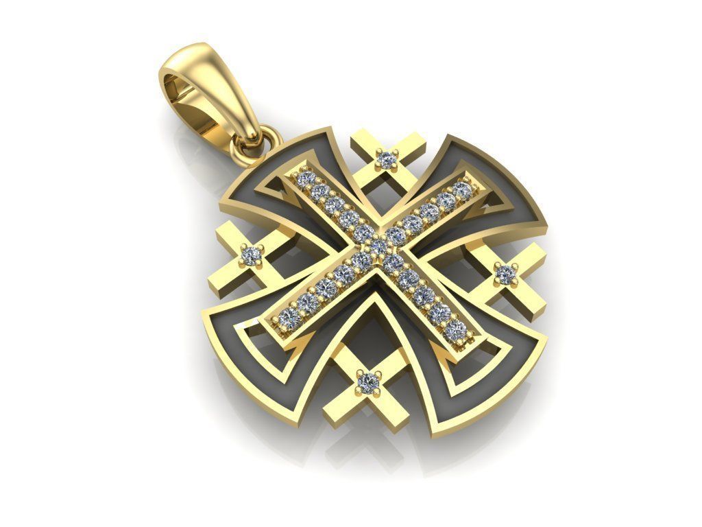 Cross 3D print model_3