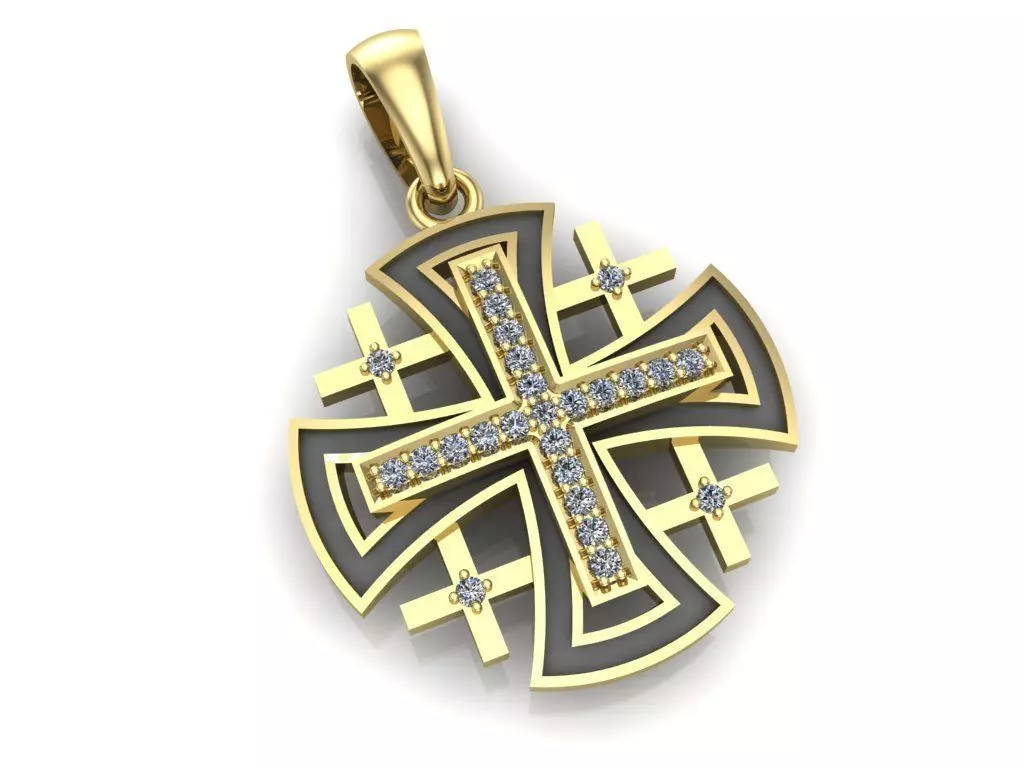 Cross 3D print model_0