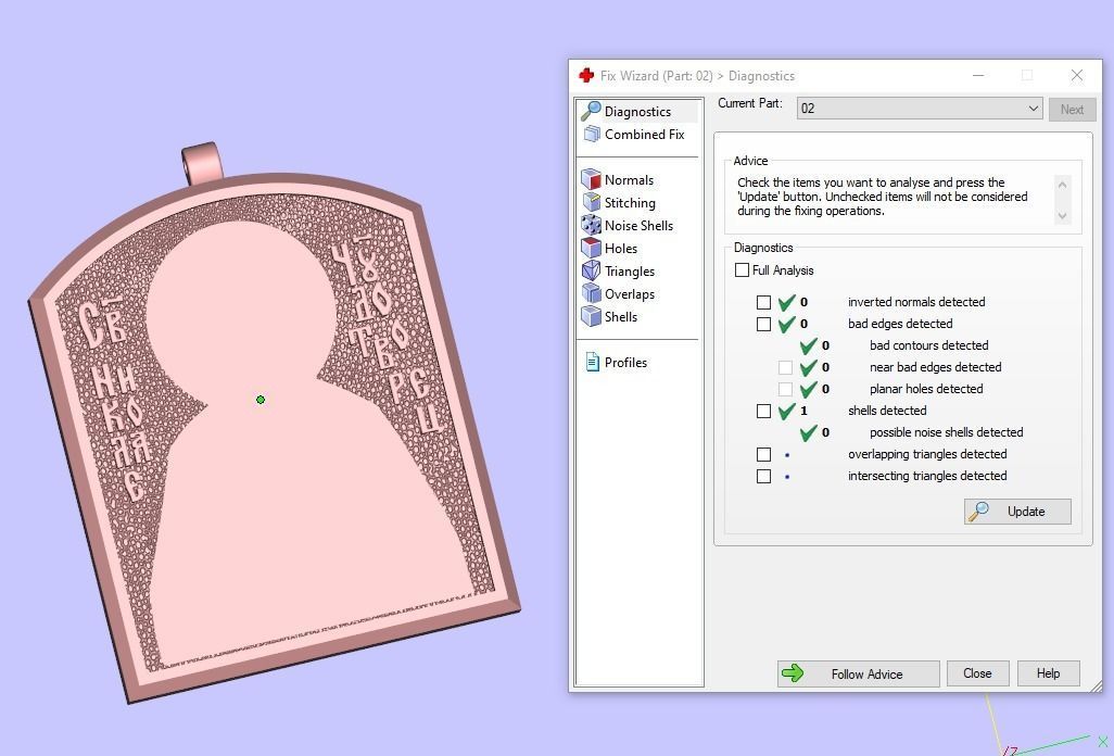 Ortodox St Nicolas pendant 003 3D print model_11