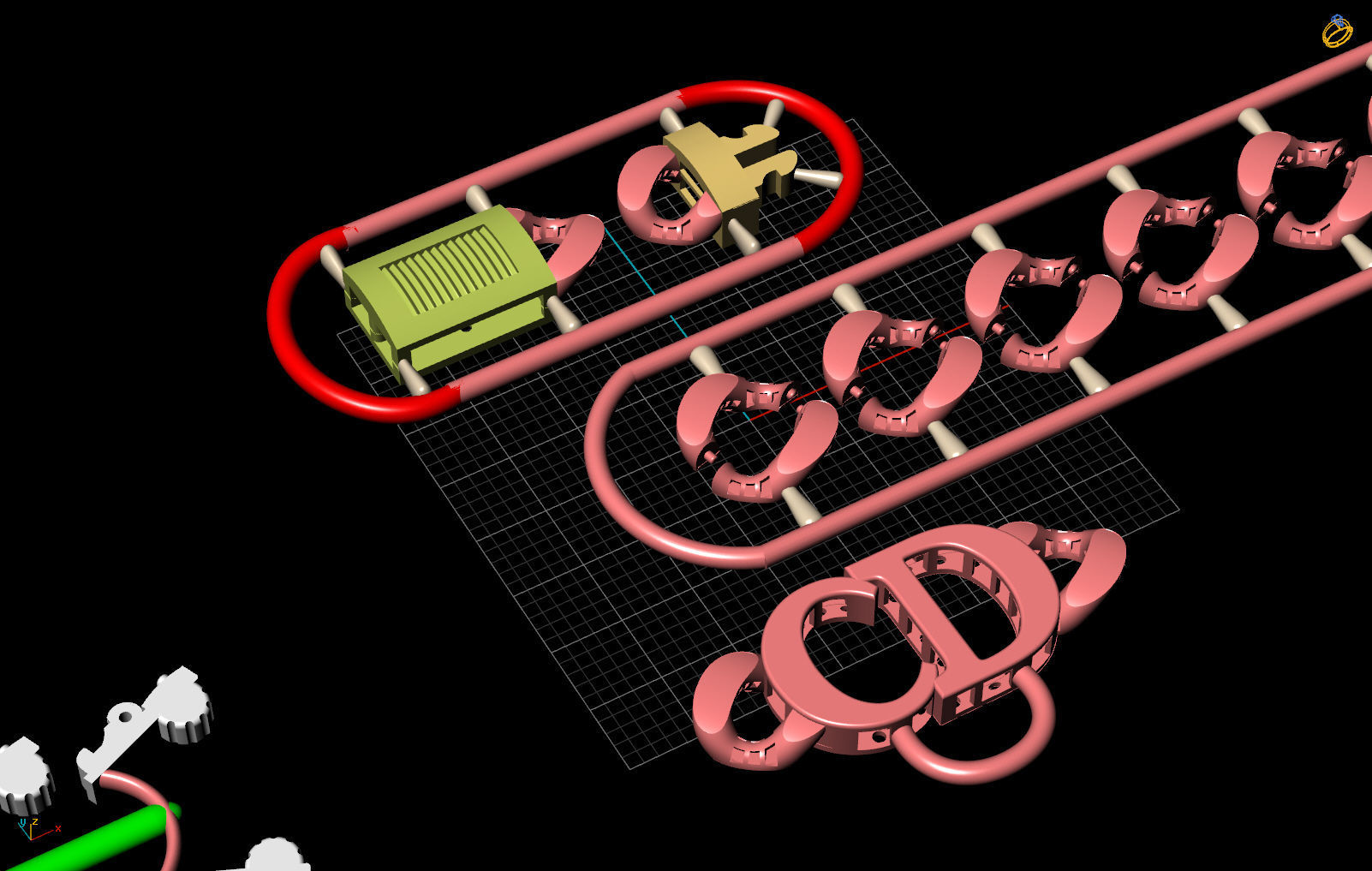 8 MM CUBAN LINK CHAIN FOR BRACELET OR NECKLACE 3D print model_6