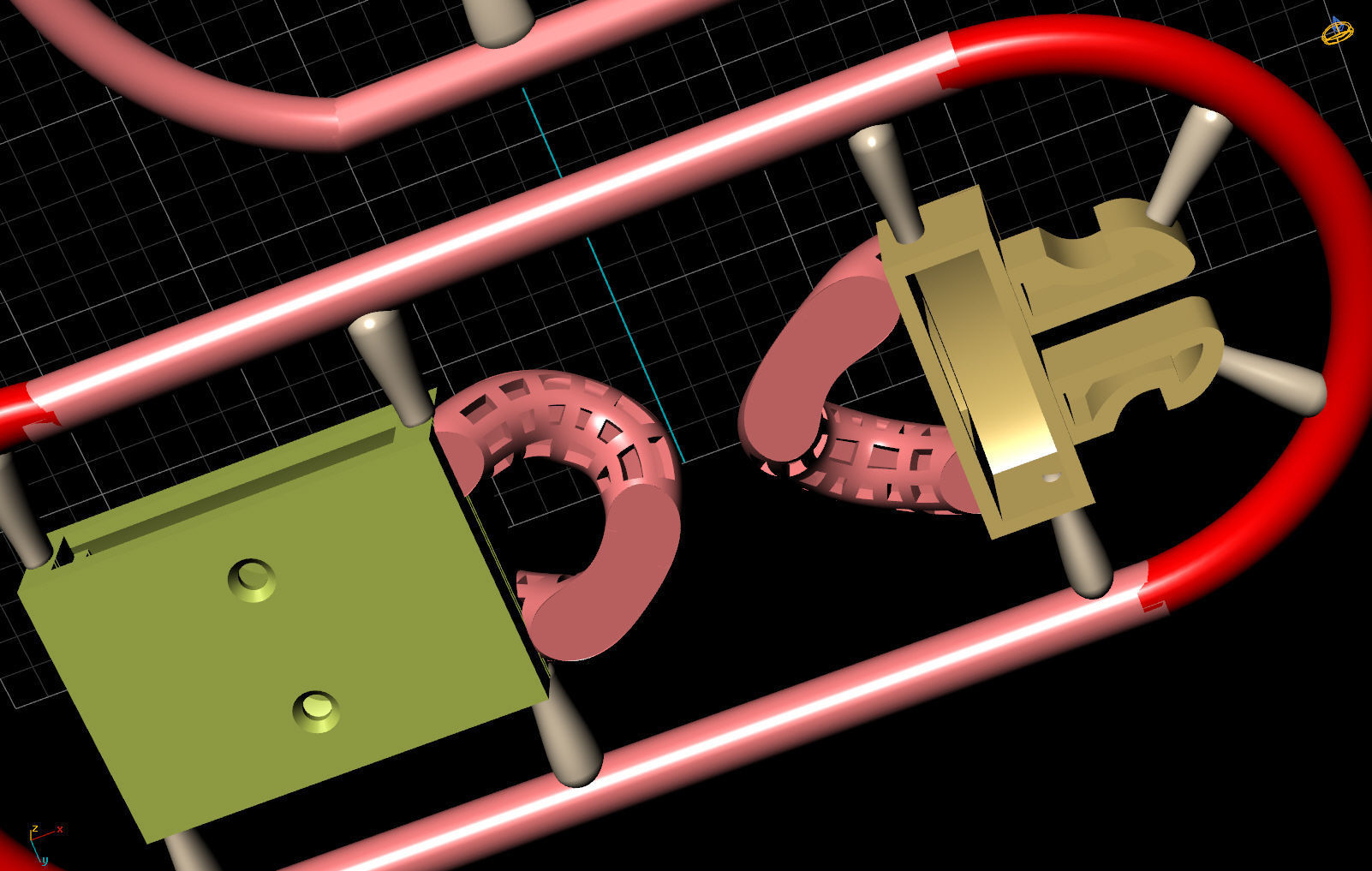 8 MM CUBAN LINK CHAIN FOR BRACELET OR NECKLACE 3D print model_2