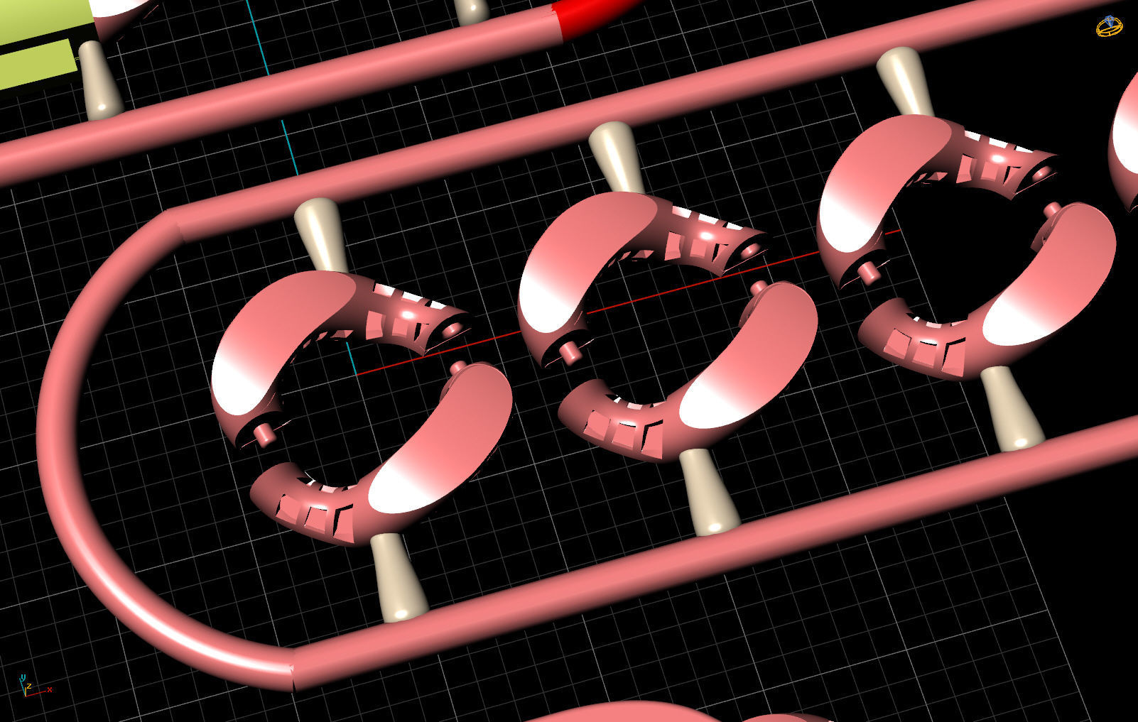 8 MM CUBAN LINK CHAIN FOR BRACELET OR NECKLACE 3D print model_1