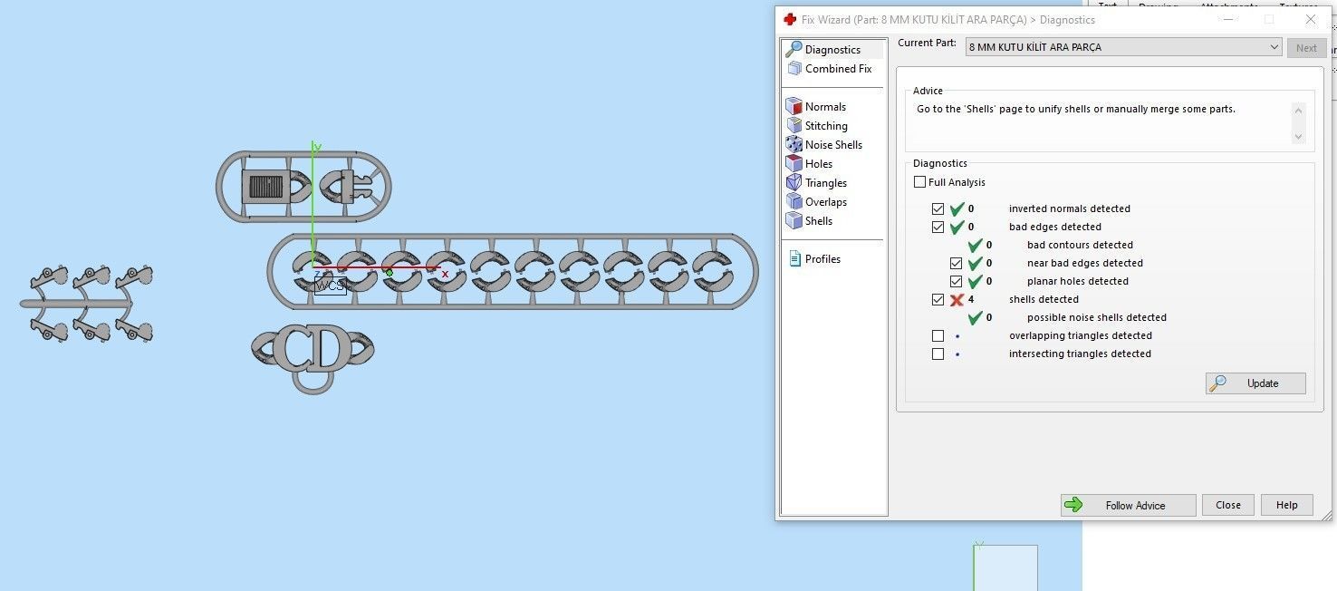 8 MM CUBAN LINK CHAIN FOR BRACELET OR NECKLACE 3D print model_8