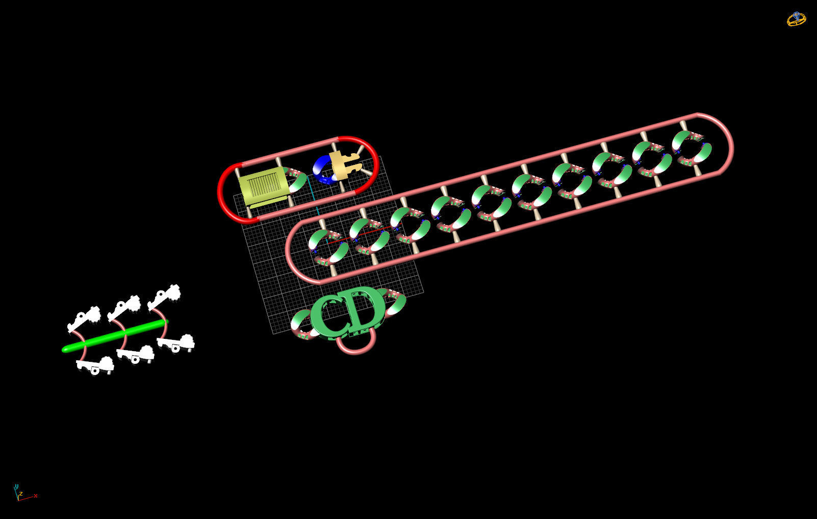 8 MM CUBAN LINK CHAIN FOR BRACELET OR NECKLACE 3D print model_3