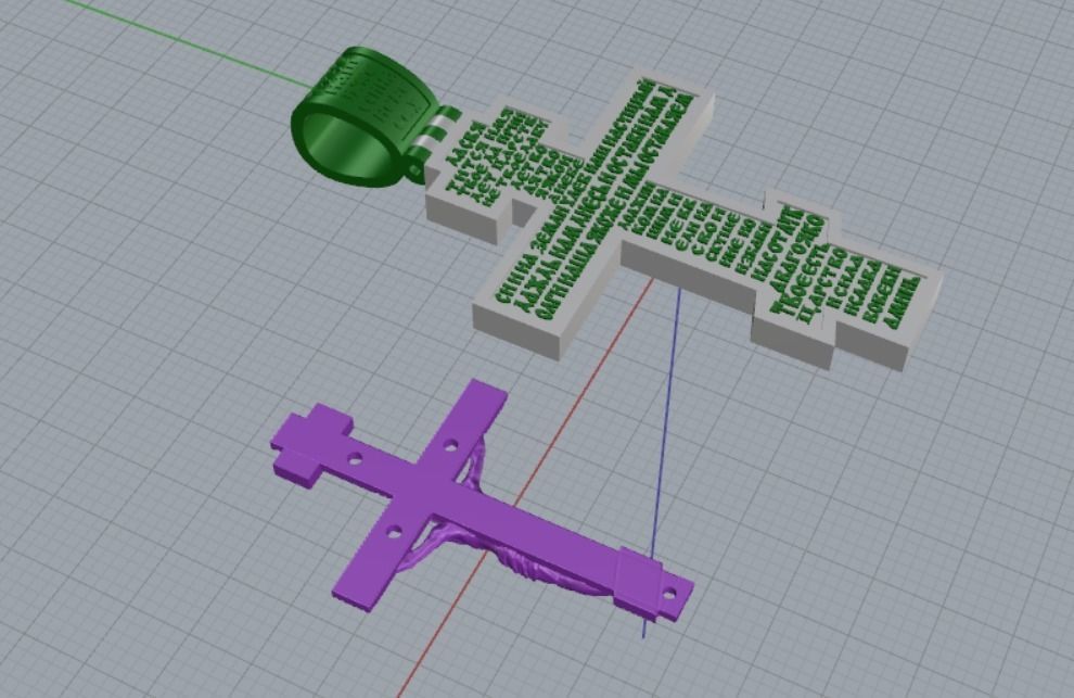 Cross 3D print model_12