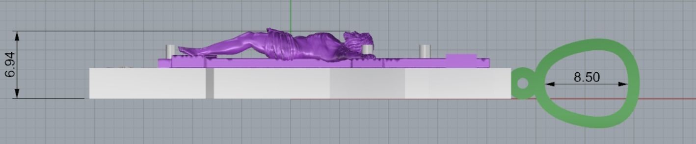 Cross 3D print model_6